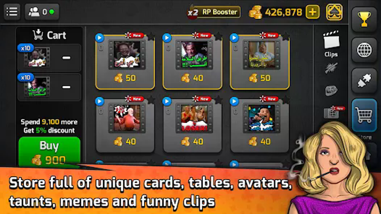 Pocket Tarneeb screenshot