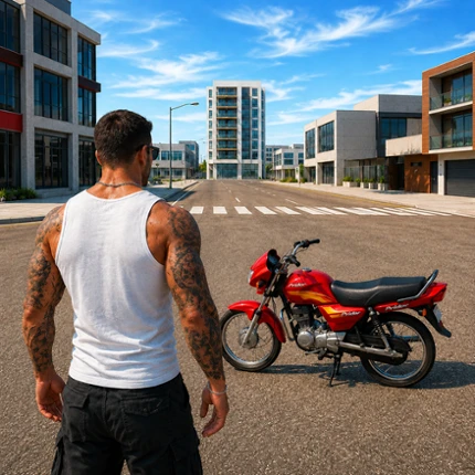 Indian Bike Driving Sim Games Image