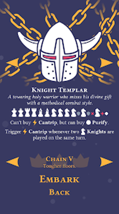 Pawnbarian: a Puzzle Roguelike screenshot