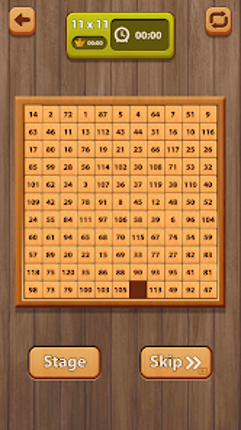 Number Wood Jigsaw screenshot