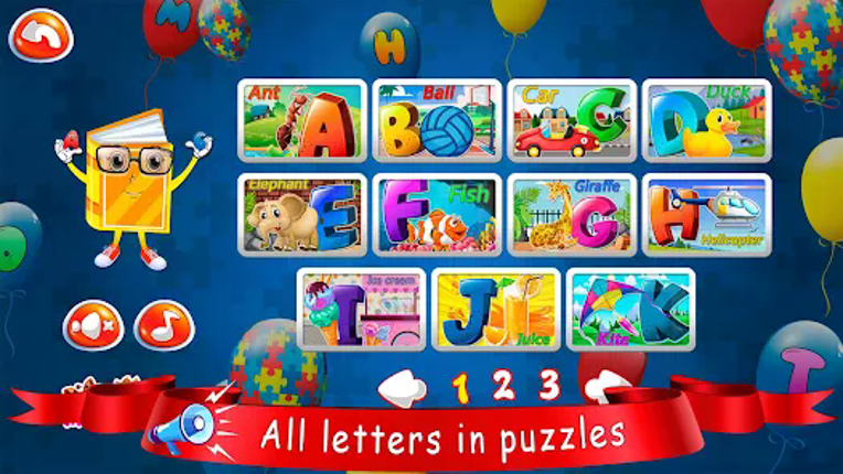 ABC puzzles screenshot