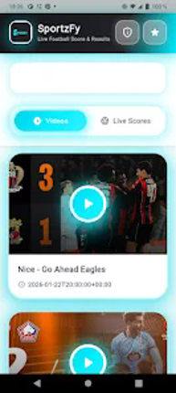 SportzFy: Live Scores & Stats Image