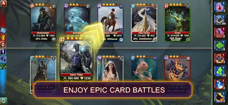 Blood of Titans: Card Battle screenshot