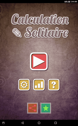 Calculation Solitaire Image