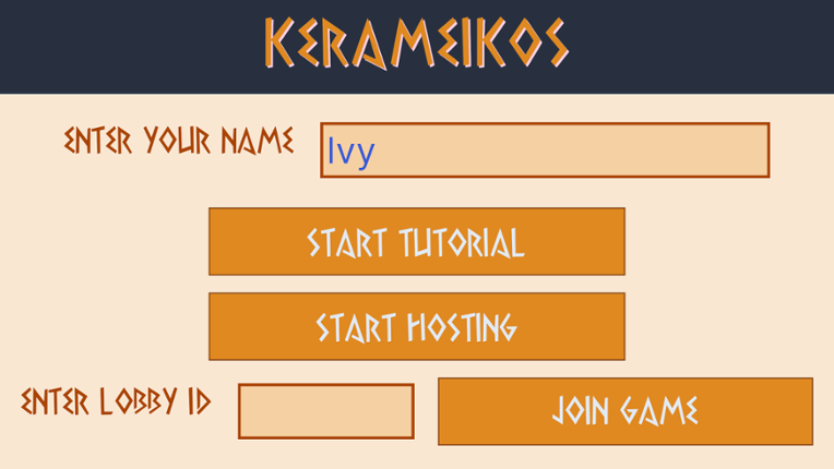 Kerameikos Game Cover