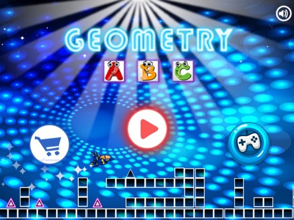 Geometry ABC Neon Dash World : Run &amp; Dancing Line Image