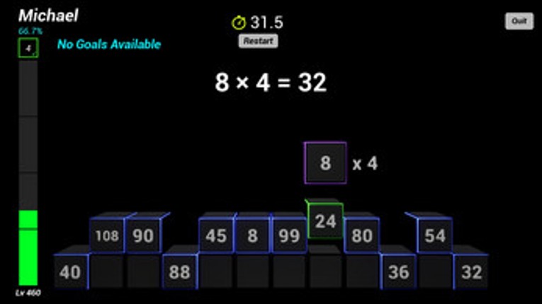Gina's Math Training Image