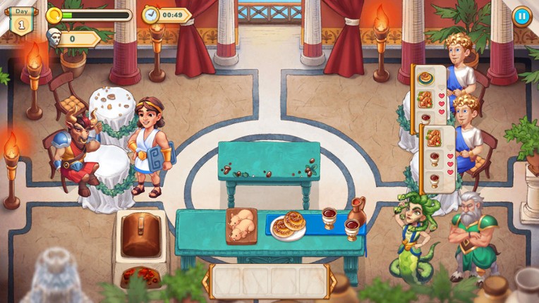 Greek Kitchen Frenzy: Dionysus screenshot