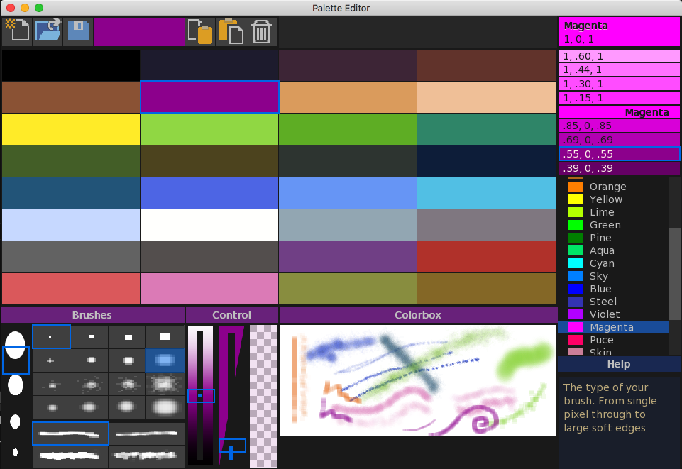 Games like PaletteEditor
