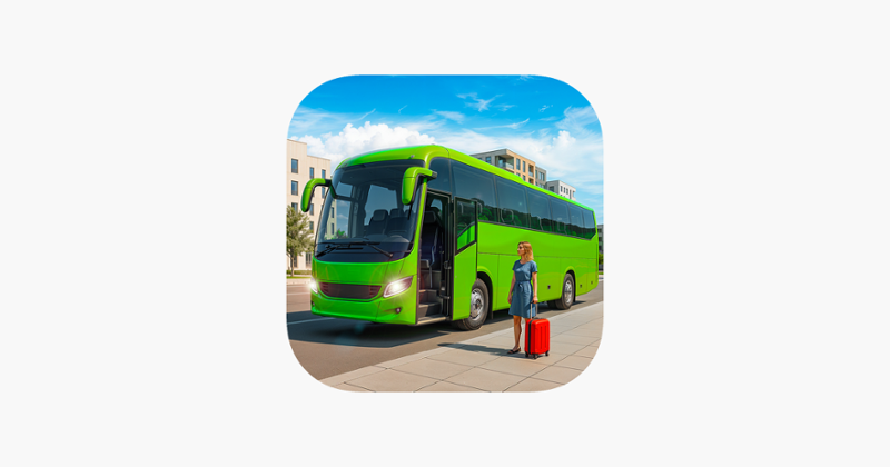 Passenger City Bus Driving 3D Image