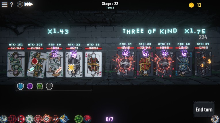 Poker Dungeon : Joker's Madness screenshot