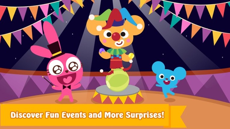 Purple Pink shapes and colors screenshot