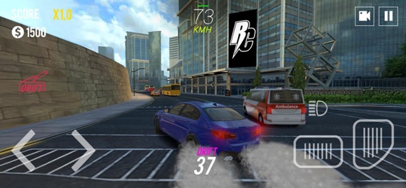 Racing in Car 2021 screenshot