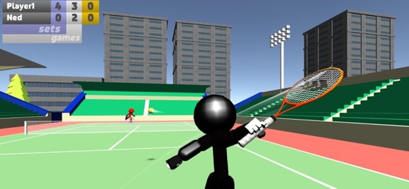 Stickman 3D Tennis screenshot