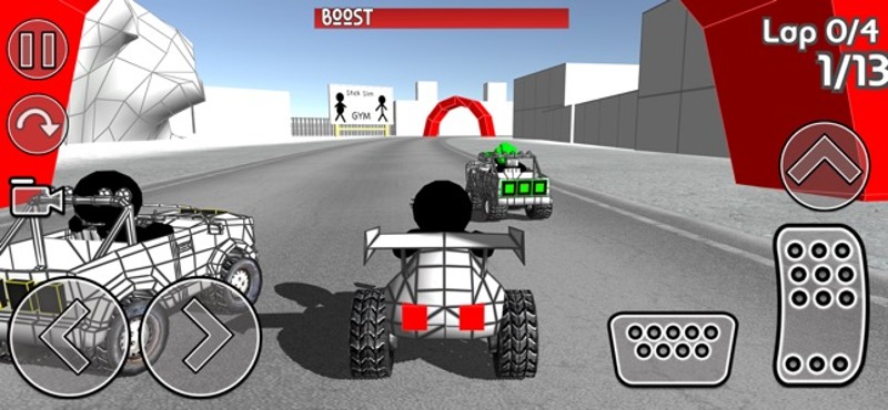 Stickman Car Racing screenshot