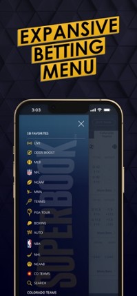 SuperBook Sports Colorado screenshot