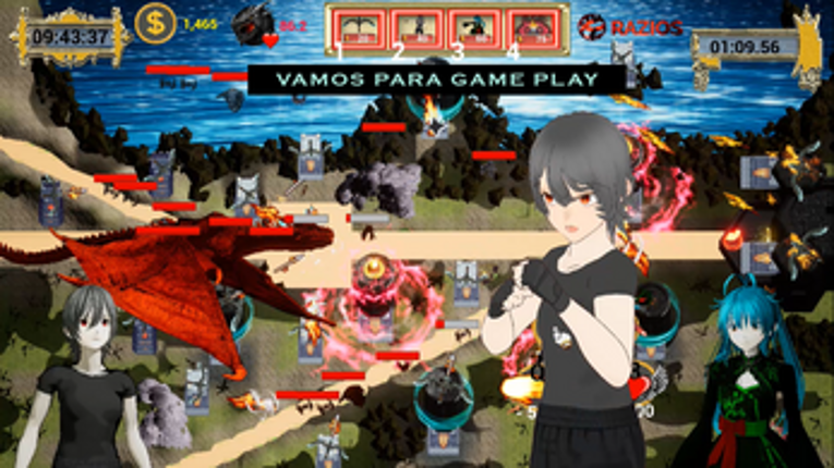TOWER DEFENSE Battle_Chase screenshot
