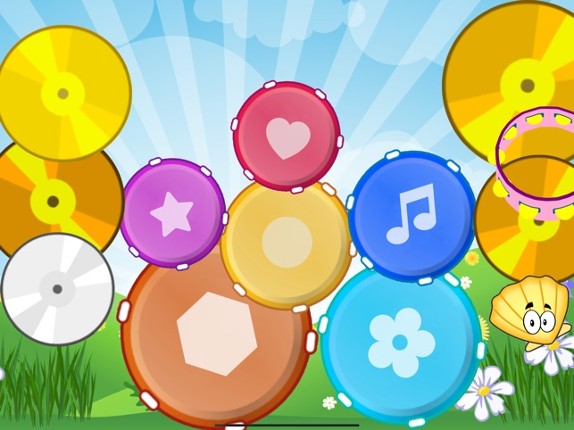 Toy Drum - Colorful Drum Kit Image
