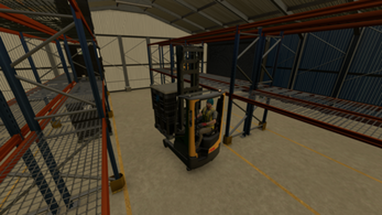 UPDATED!! - TCM RTL 140 Narrow Aisle Forklift Image