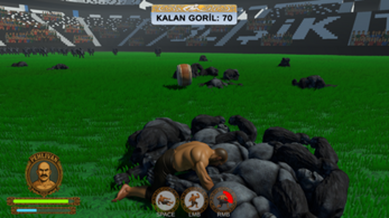 100 GORIL VS 1 PEHLIVAN screenshot