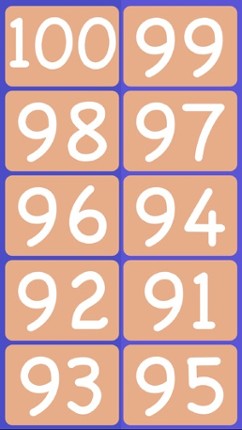 1 to 100 - Help your kids learn to count to 100, one number at a time! screenshot