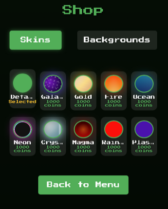 60 seconds in the circle screenshot