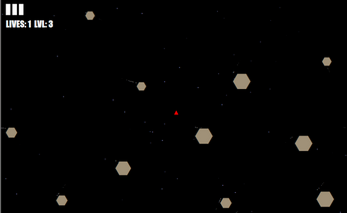 ASCII Asteroids The Neon Drift screenshot