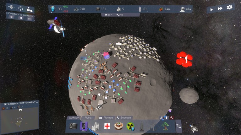 Asteroid Colony screenshot