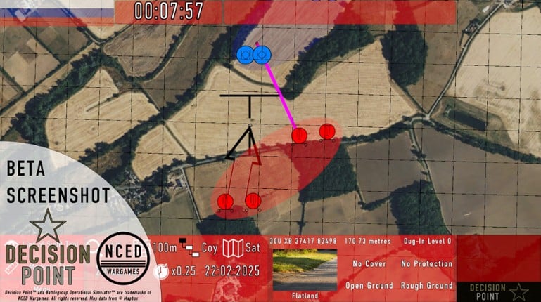 Decision Point: Battlegroup Operational Simulator screenshot