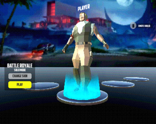 Fortnite - PS1 Demake screenshot