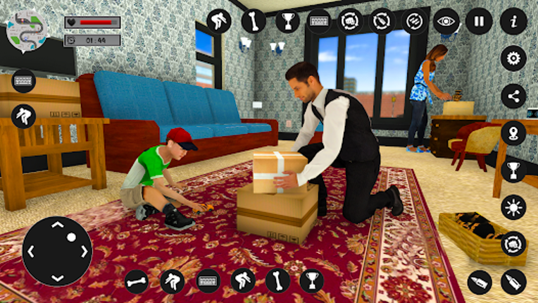 Virtual Rent Home Happy Family screenshot