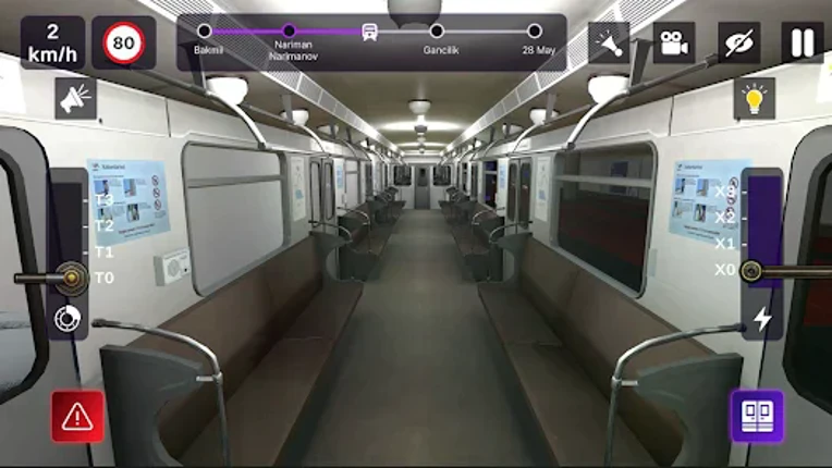 Subway Driver: Baku screenshot