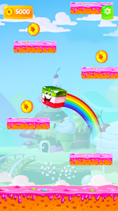 Happy Jelly Jump 3D Game screenshot
