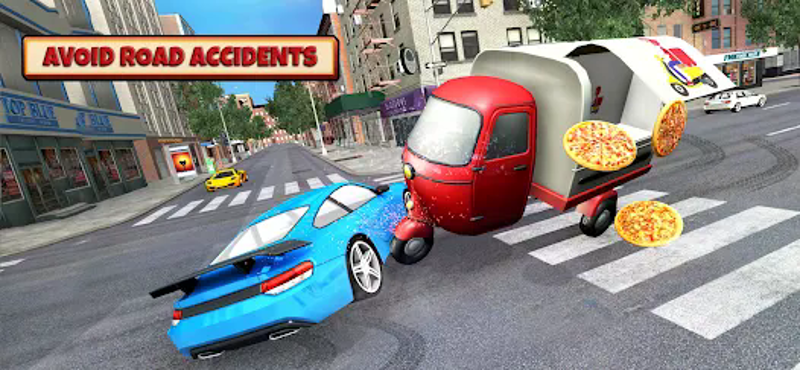Fast Food Delivery Bike Game screenshot