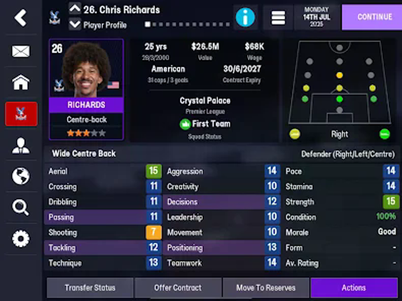 Football Manager 26 Mobile screenshot