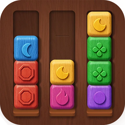 Wood Sort - Color Puzzle Game Image