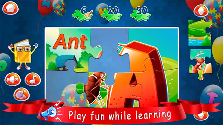 ABC puzzles screenshot