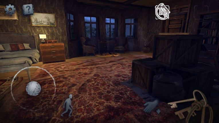 Scary Mansion: Horror Game 3D screenshot