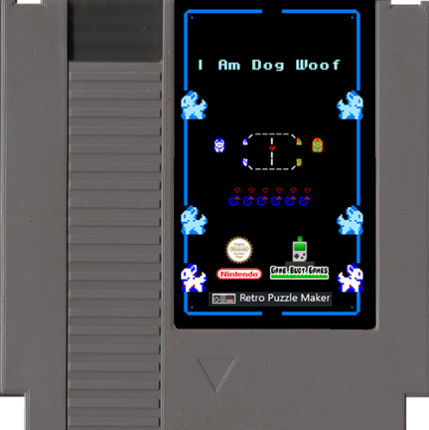 I Am Dog Woof (NES Retro Puzzle Maker Test) Game Cover