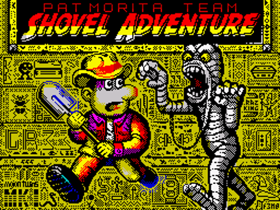 Shovel Adventure (Amstrad CPC) Game Cover