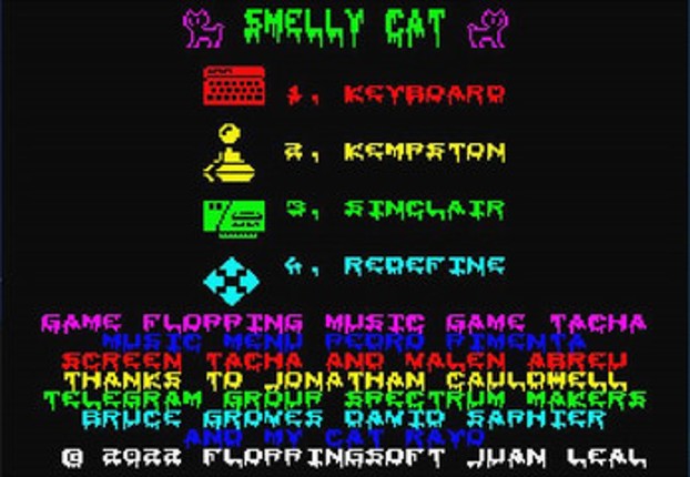 SMELLY CAT (GATO APESTOSO) ZX Spectrum 48/128K Image