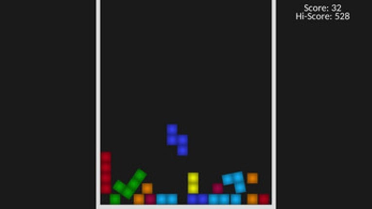 Tetris with Physics screenshot