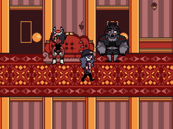 Helluva Boss Flaming Fashion Image