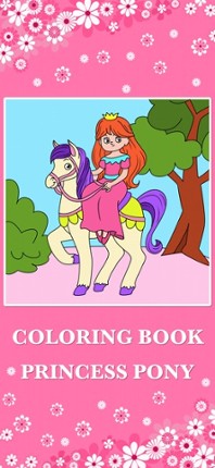 Pony Princess Coloring Book screenshot