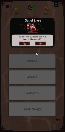 Spain History Trivia screenshot