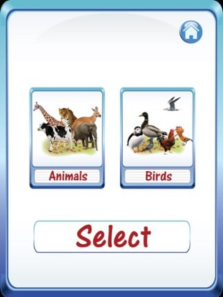 Baby Animals &amp; Birds English ABC Alphabets Flash Cards for preschool kindergarten boys &amp; girls apps Image