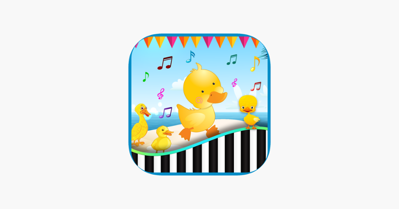 Baby Piano Duck Sounds Kids Game Cover