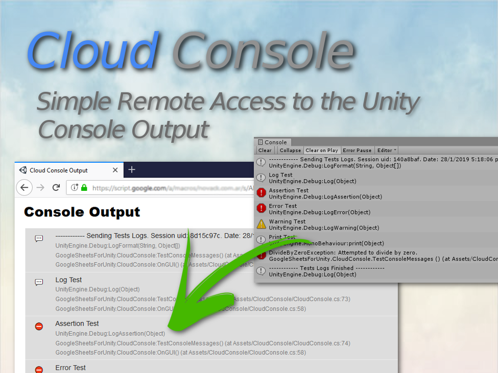 Games like Cloud Console For Unity