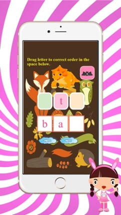 Cool Animal A-Z Alphabet Order Games with Song screenshot