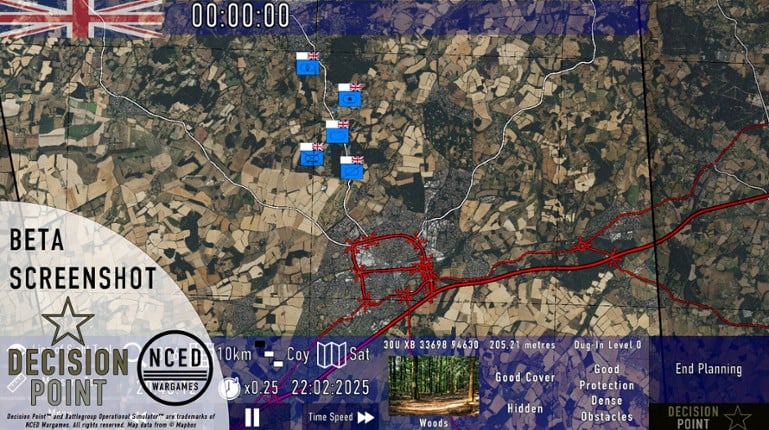 Decision Point: Battlegroup Operational Simulator screenshot